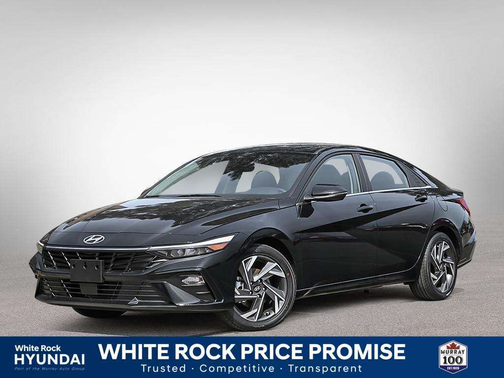Abyss Black 2026 Hyundai Elantra Hybrid Sedan  Automatic