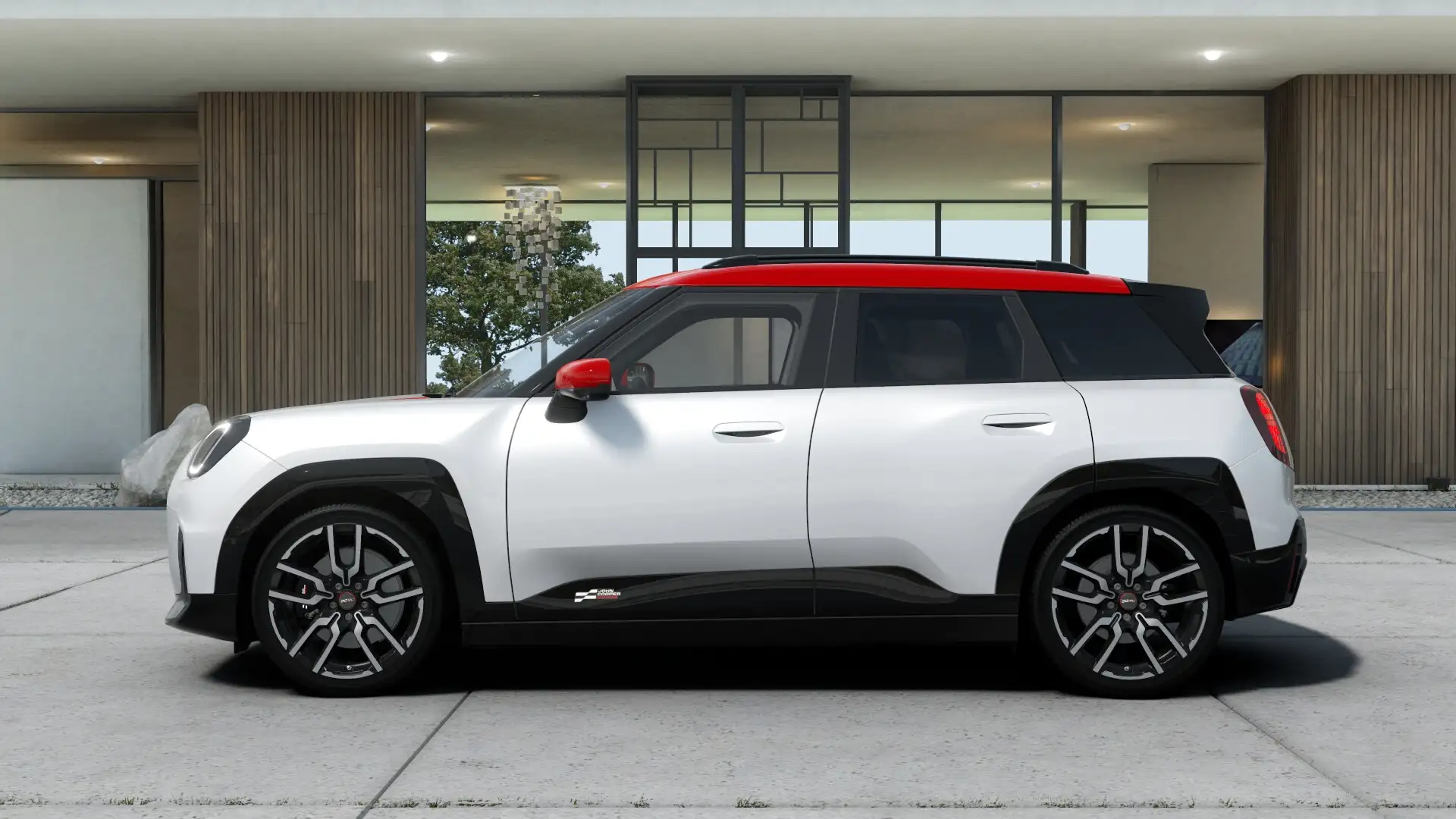 MINI Aceman E John Cooper Works Pakket XL PRIVATE LEASE EUR 52 Blanco - 2