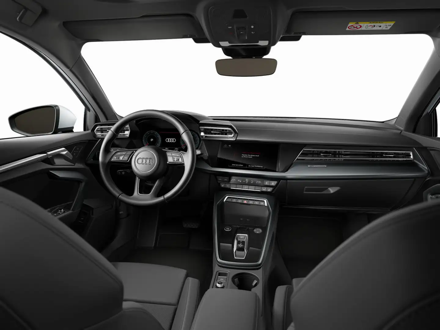 Audi A3 Sportback 30 TFSI ACC/LED/PANO/PDC/Kamera/Business/Komfort/Klima/Si Weiß - 2