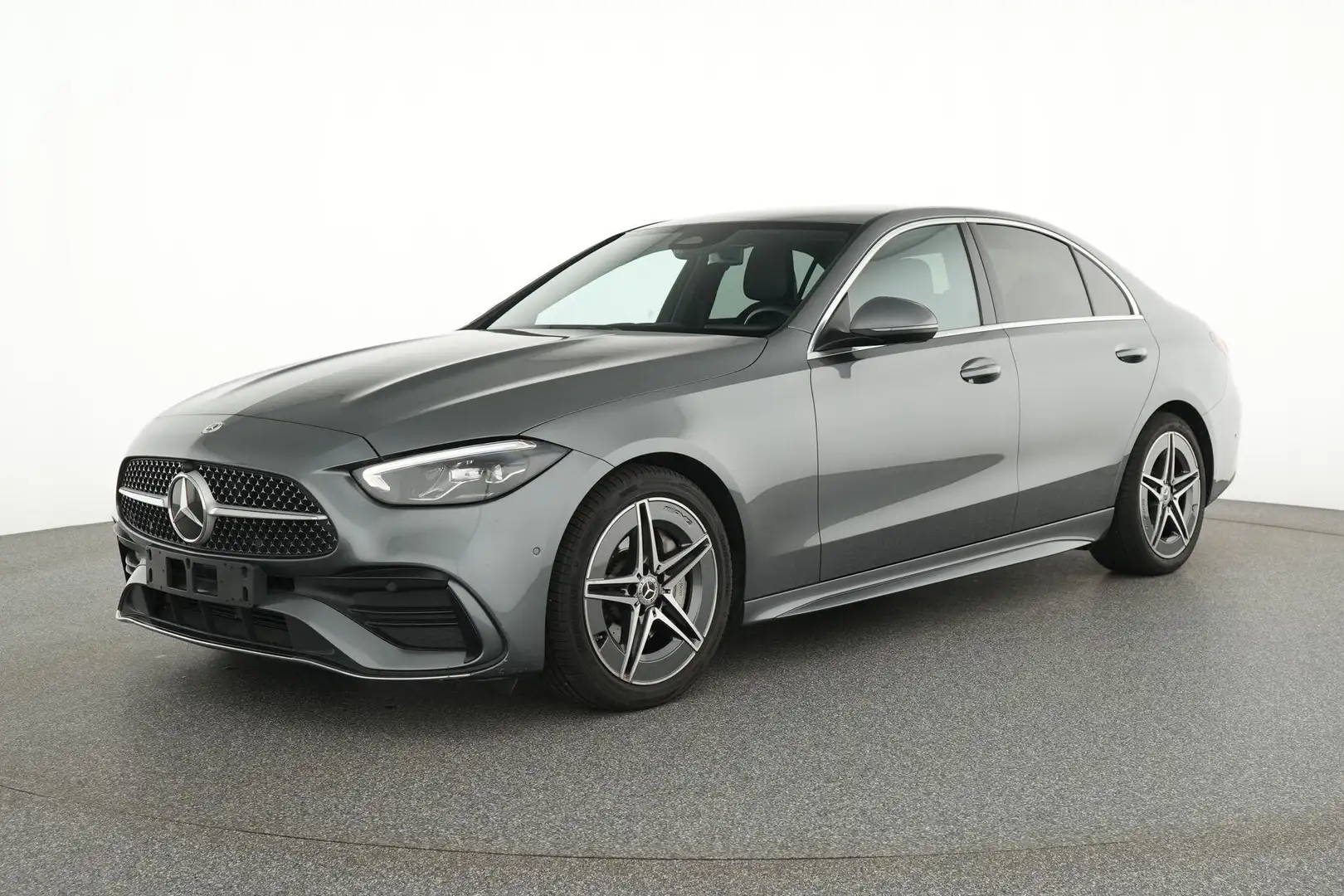 Mercedes-Benz C 200 d AMG Line Gris - 1