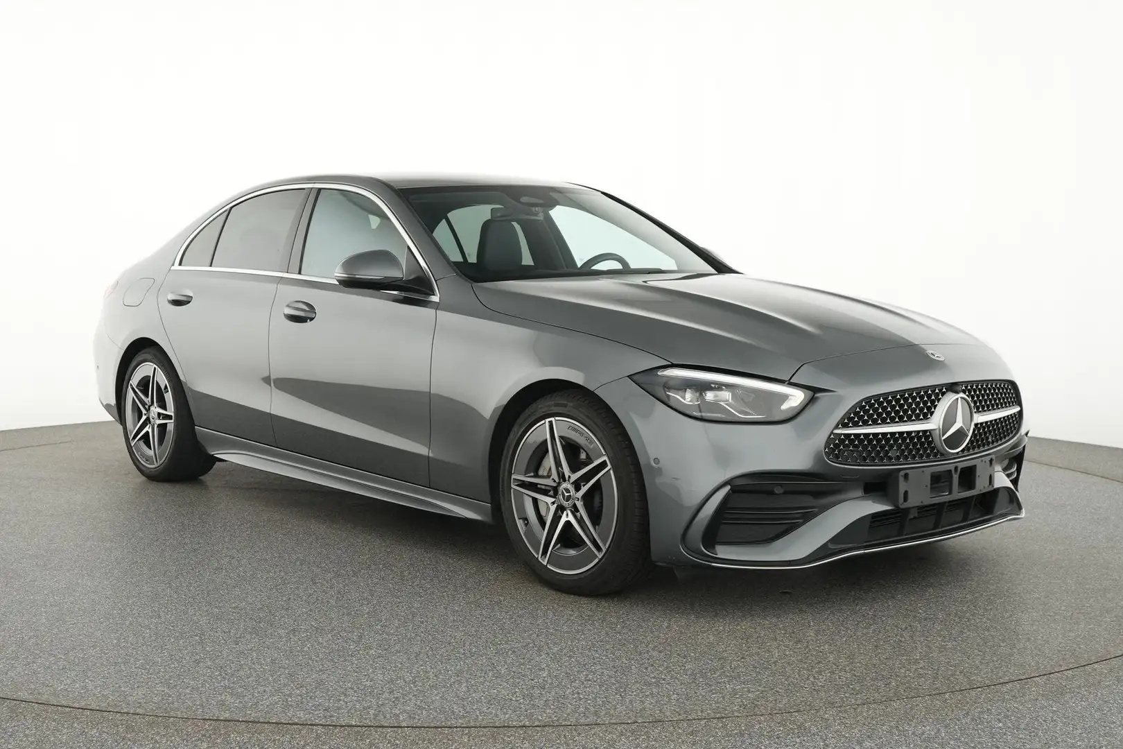 Mercedes-Benz C 200 d AMG Line Gris - 2