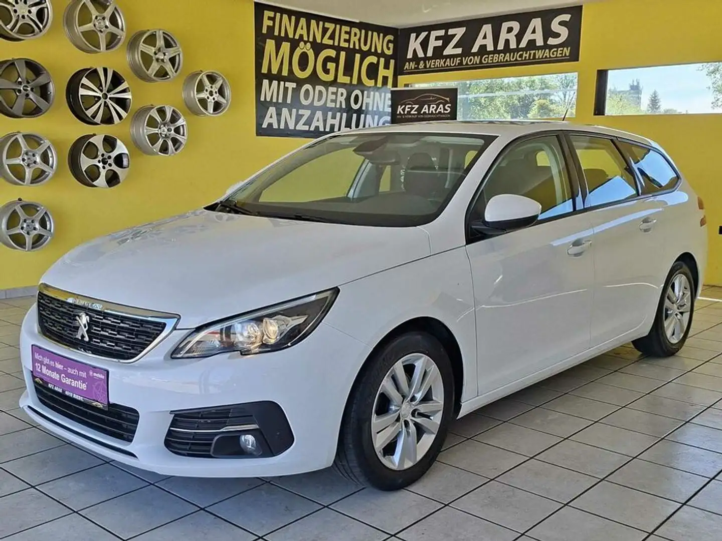 Peugeot 308 SW 6-Gang Active, 1. BESITZ, DIGITAL TACHO Weiß - 1