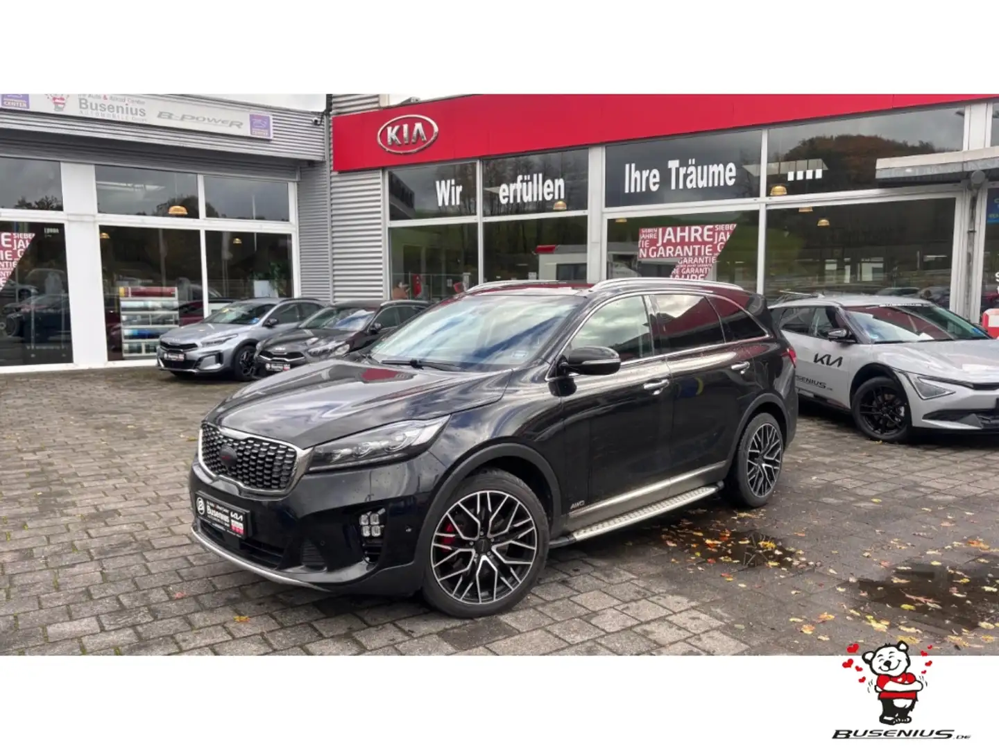 Kia Sorento 2.2 CRDi AWD Aut. GT-Line+Pano+Standheizung+Xenon Schwarz - 2