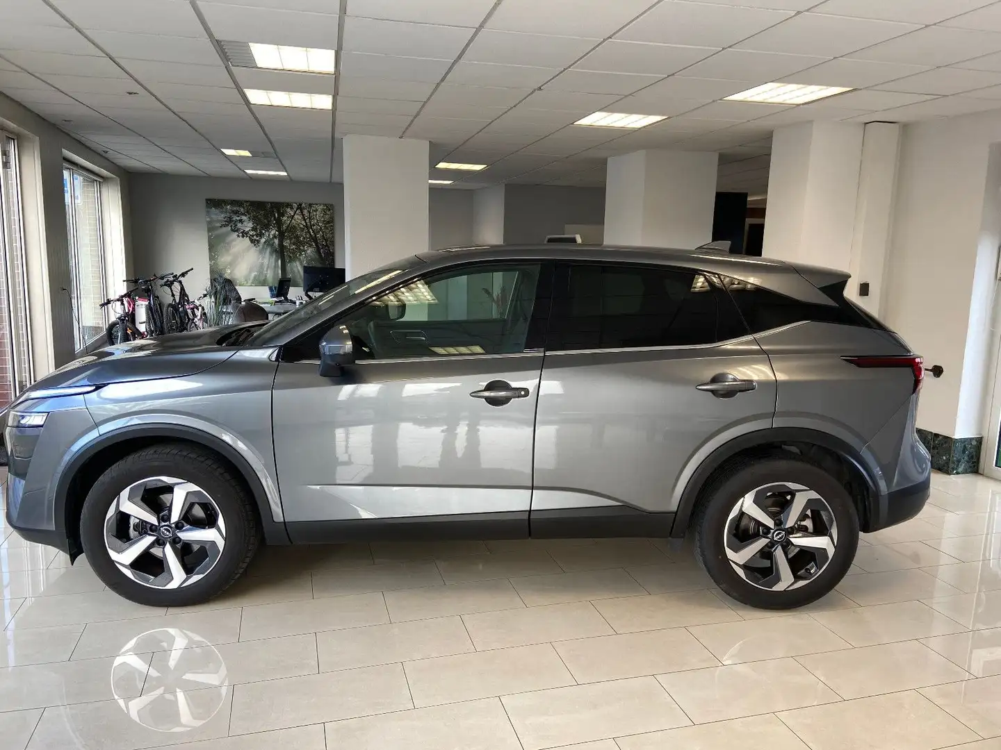 Nissan Qashqai Tekna,Head-Up, beh. Frontsch., Navi,ACC Grijs - 1