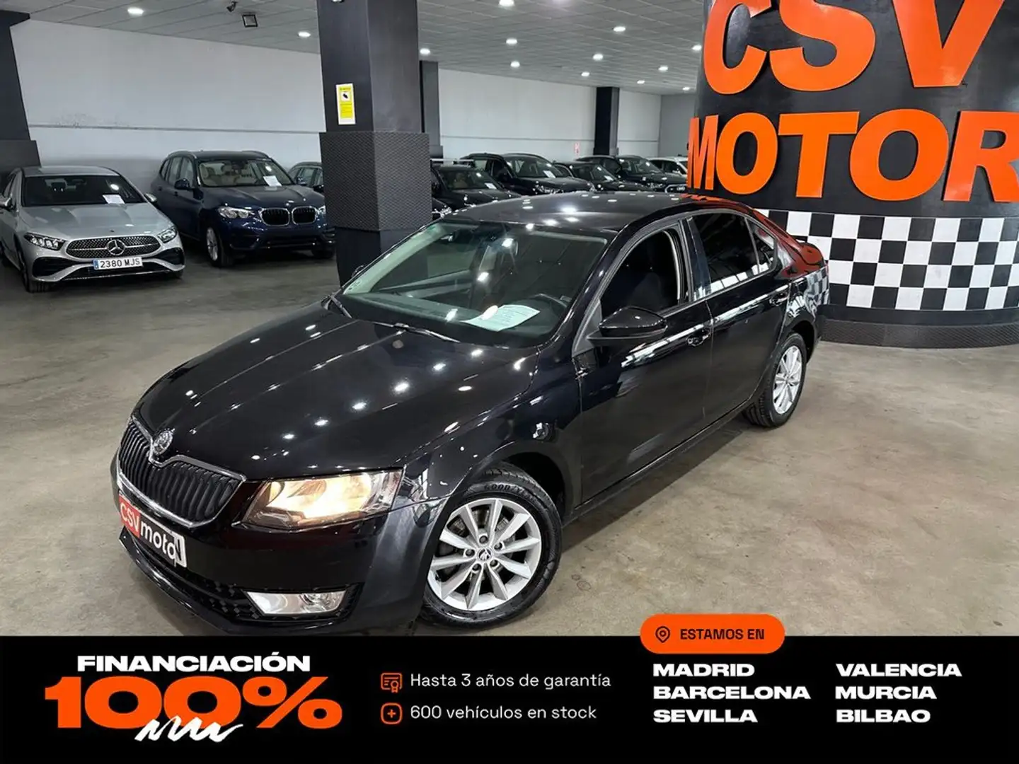 Skoda Octavia 1.6TDI CR Ambition 105 Negro - 1