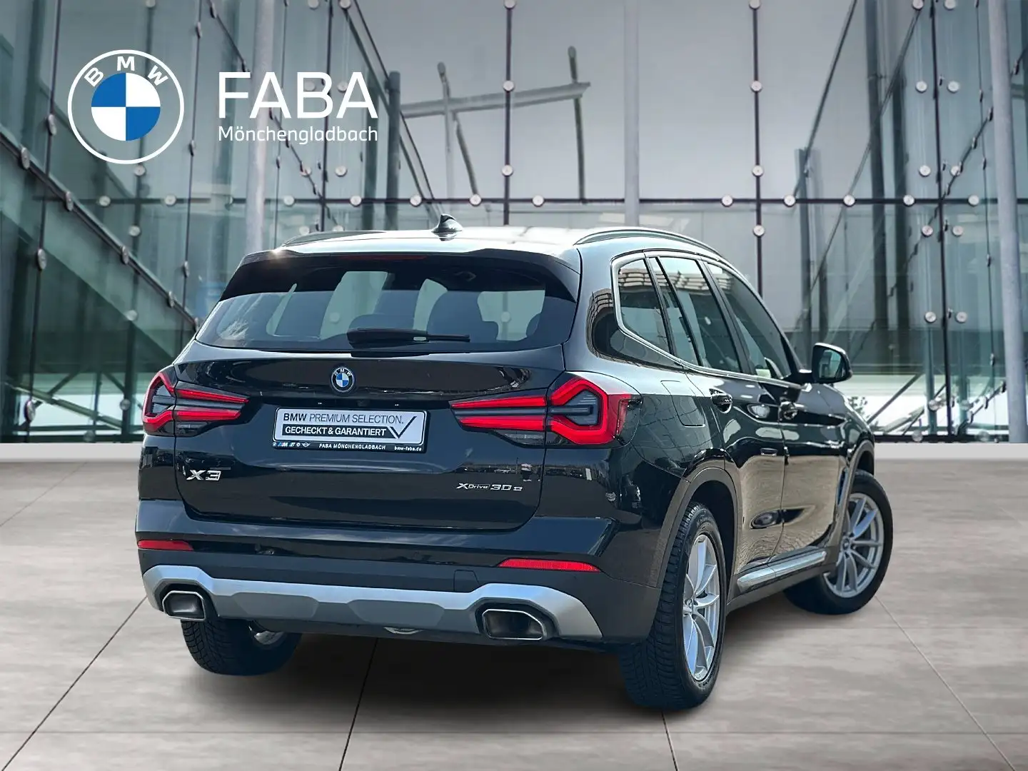 BMW X3 xDrive30e DAB LED WLAN Pano.Dach RFK PDC Noir - 2
