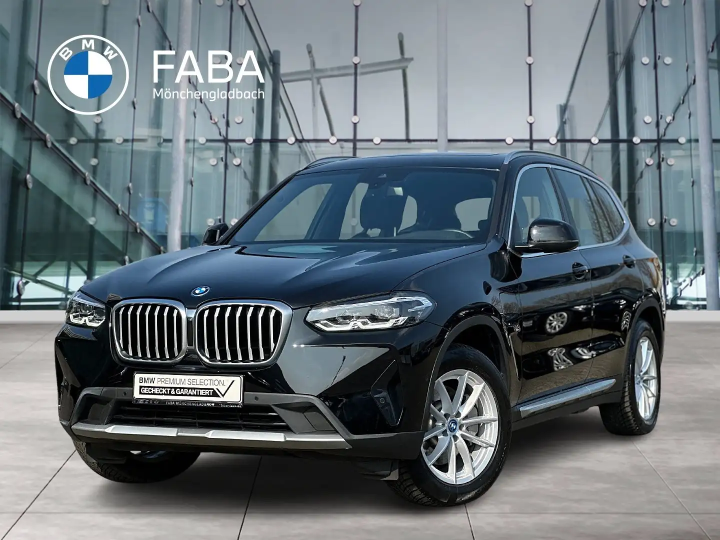 BMW X3 xDrive30e DAB LED WLAN Pano.Dach RFK PDC Noir - 1