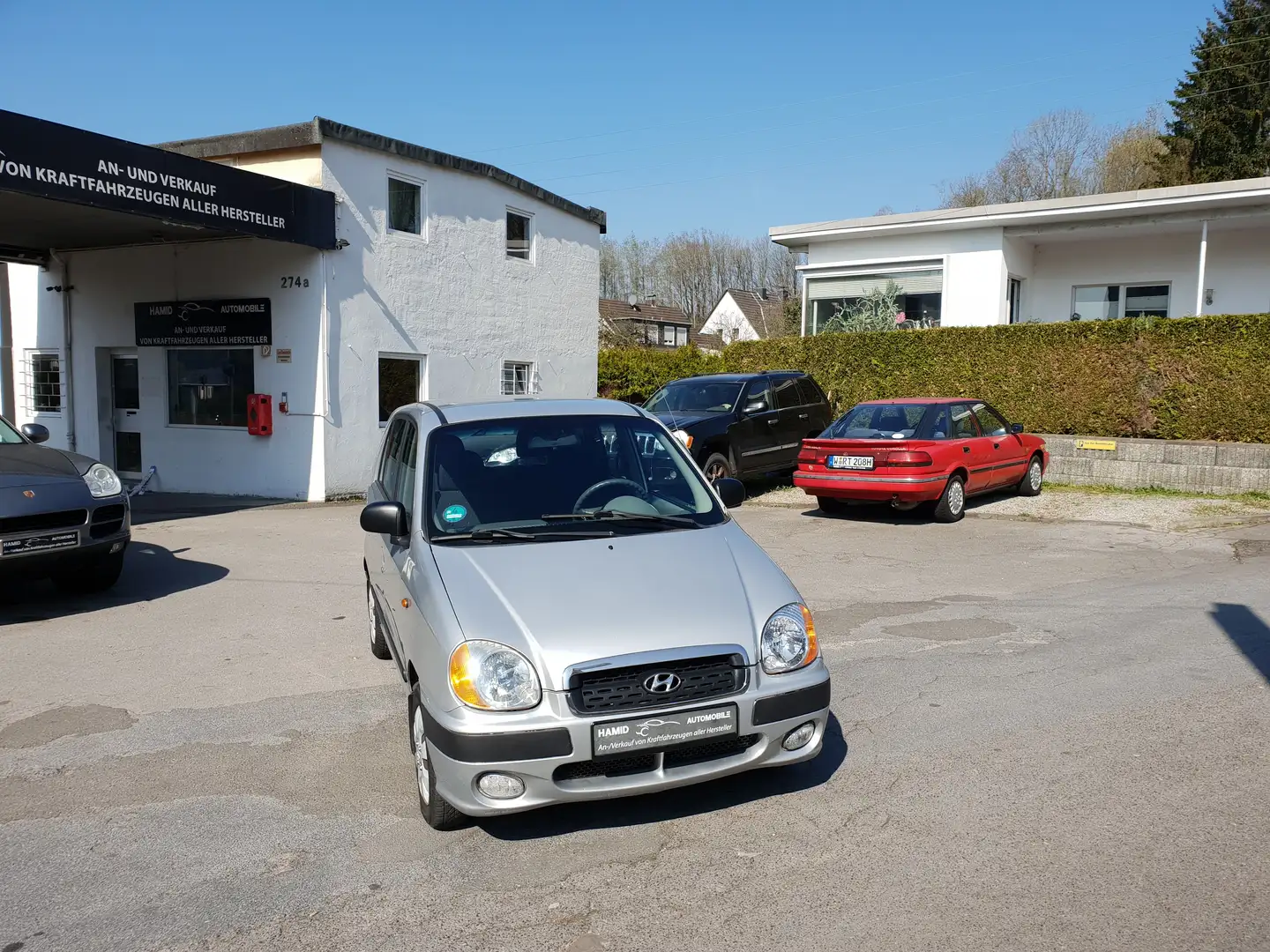 Hyundai Atos Prime 1.0i GLS AUTOMATIK KLIMA EFH ZV EURO4 TÜV Plateado - 1