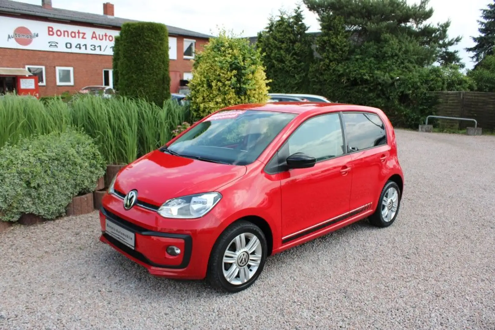 Volkswagen up! beats up! *Klimatronic,Sitzhzg,PDC,Alu,Tempomat* Rood - 1