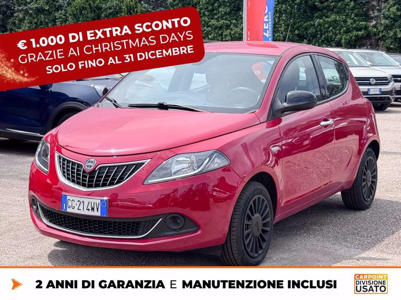 Lancia Ypsilon 1.0 firefly hybrid silver s&s 70cv