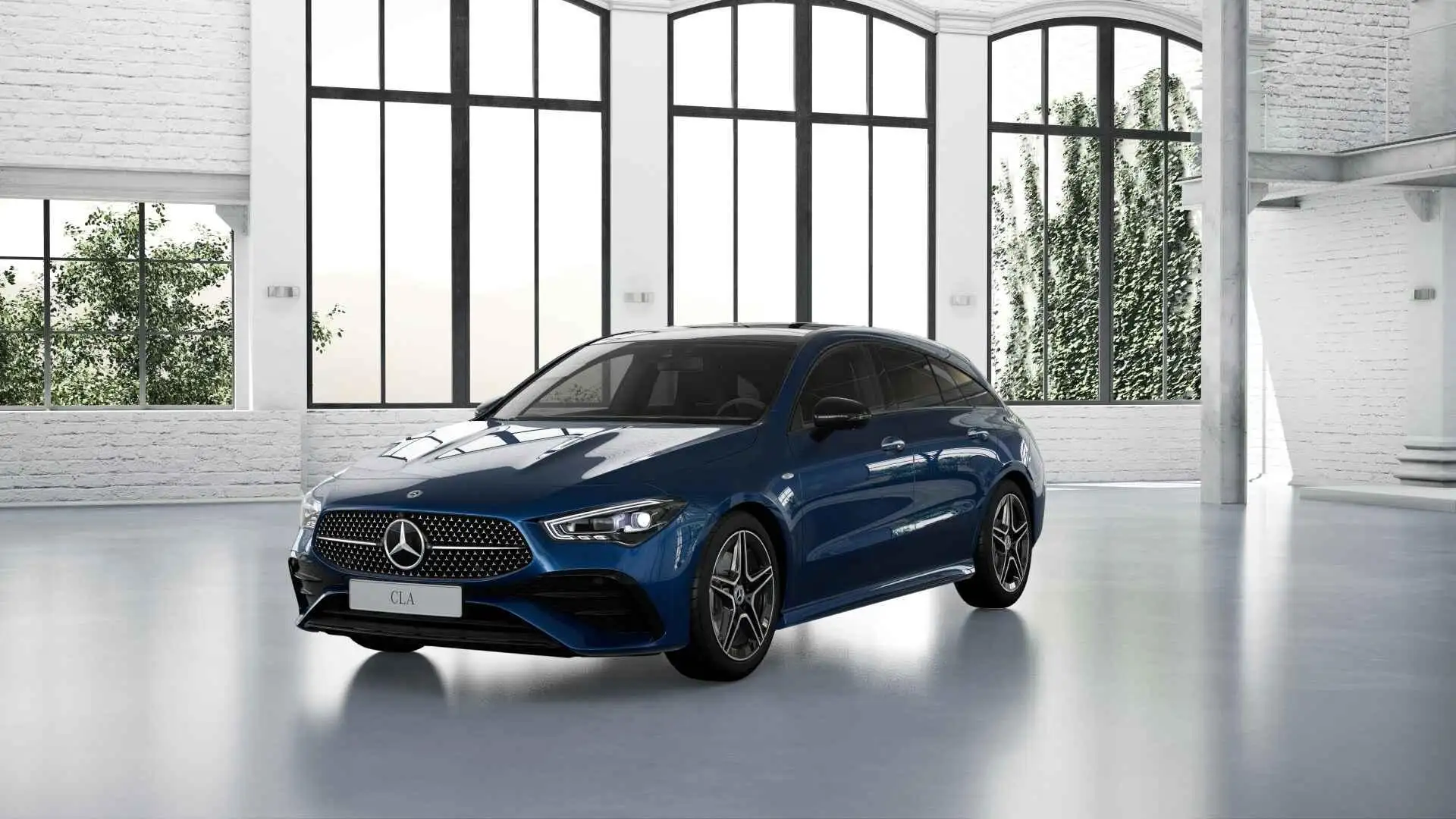 Mercedes-Benz CLA 250 Shooting Brake 250e Business Solution AMG Blauw - 1