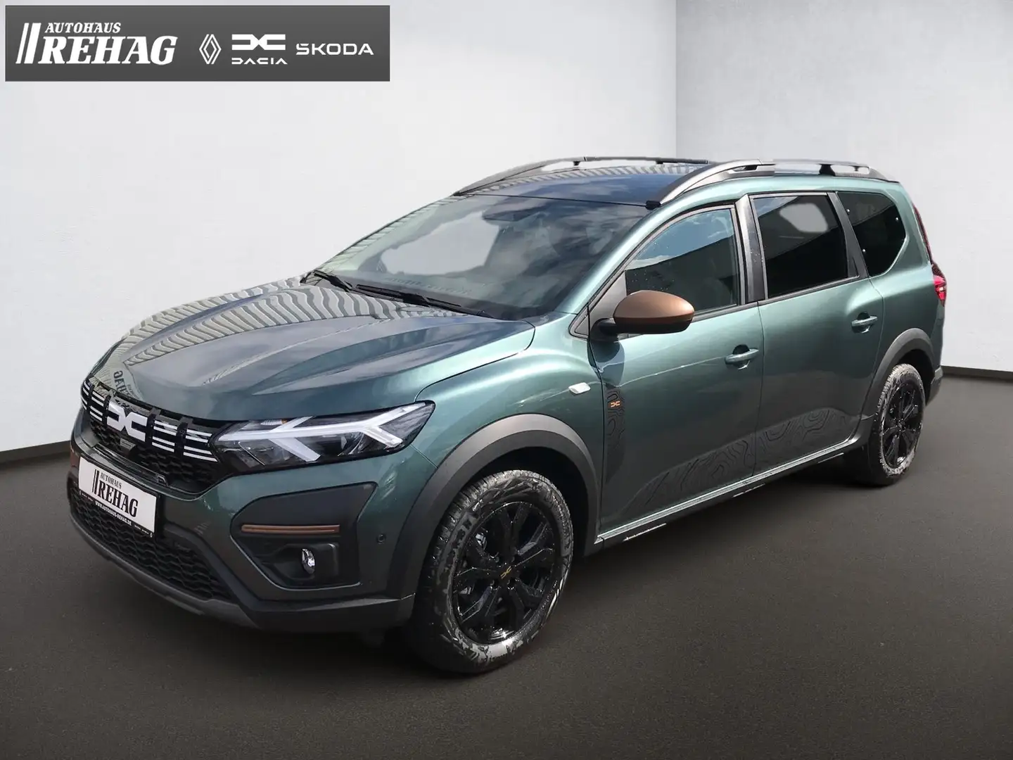 Dacia Jogger Extreme+ Hybrid 140 7-Sitzer *KLIMA*NAVI* Grün - 2
