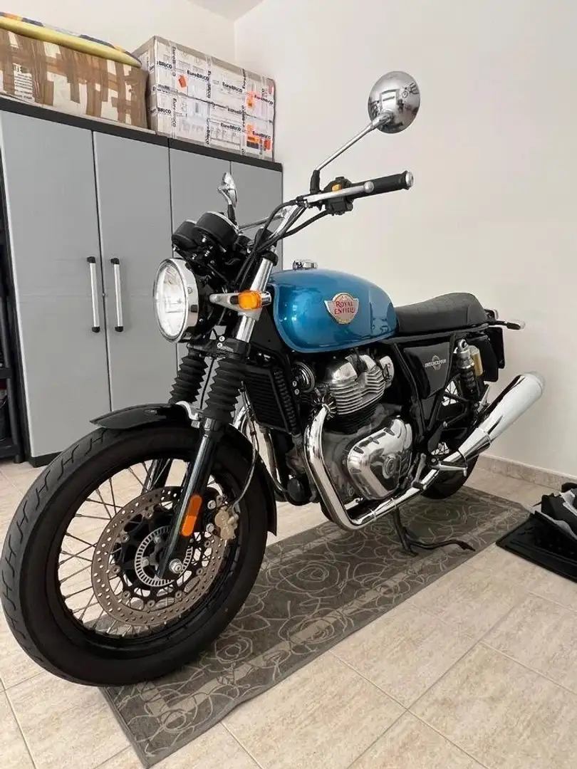 Royal Enfield Interceptor Blu/Azzurro - 2