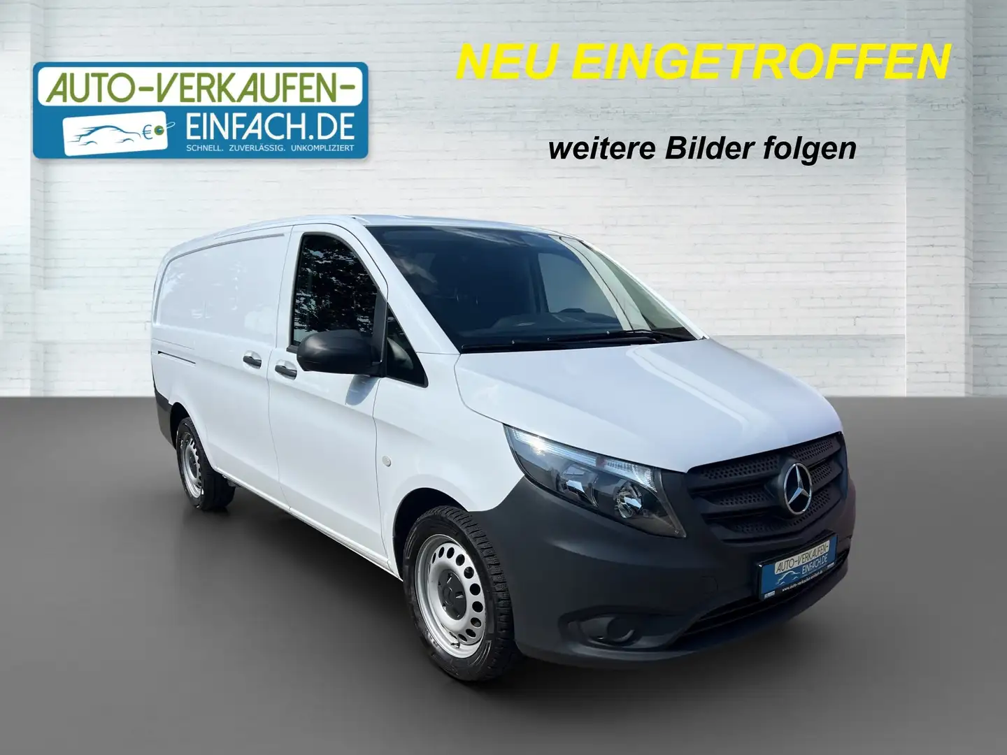 Mercedes-Benz Vito 114 CDI LANG,Aut,67.000km,RFK,Klima,TÜV,Service Weiß - 1