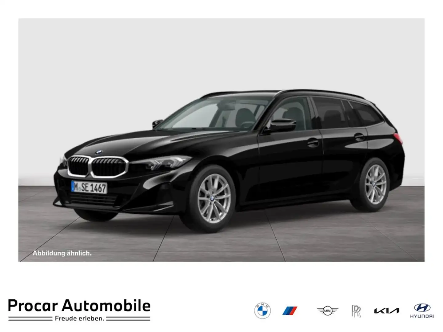 BMW 318 i Touring Comfortpaket Hifi Lenkradheiz. Noir - 1