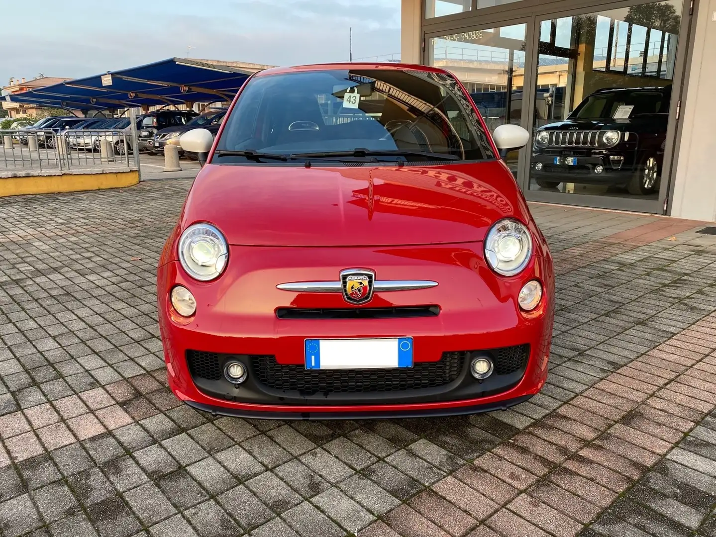 Abarth 500 1.4 16v turbo t-jet 135cv Rojo - 2