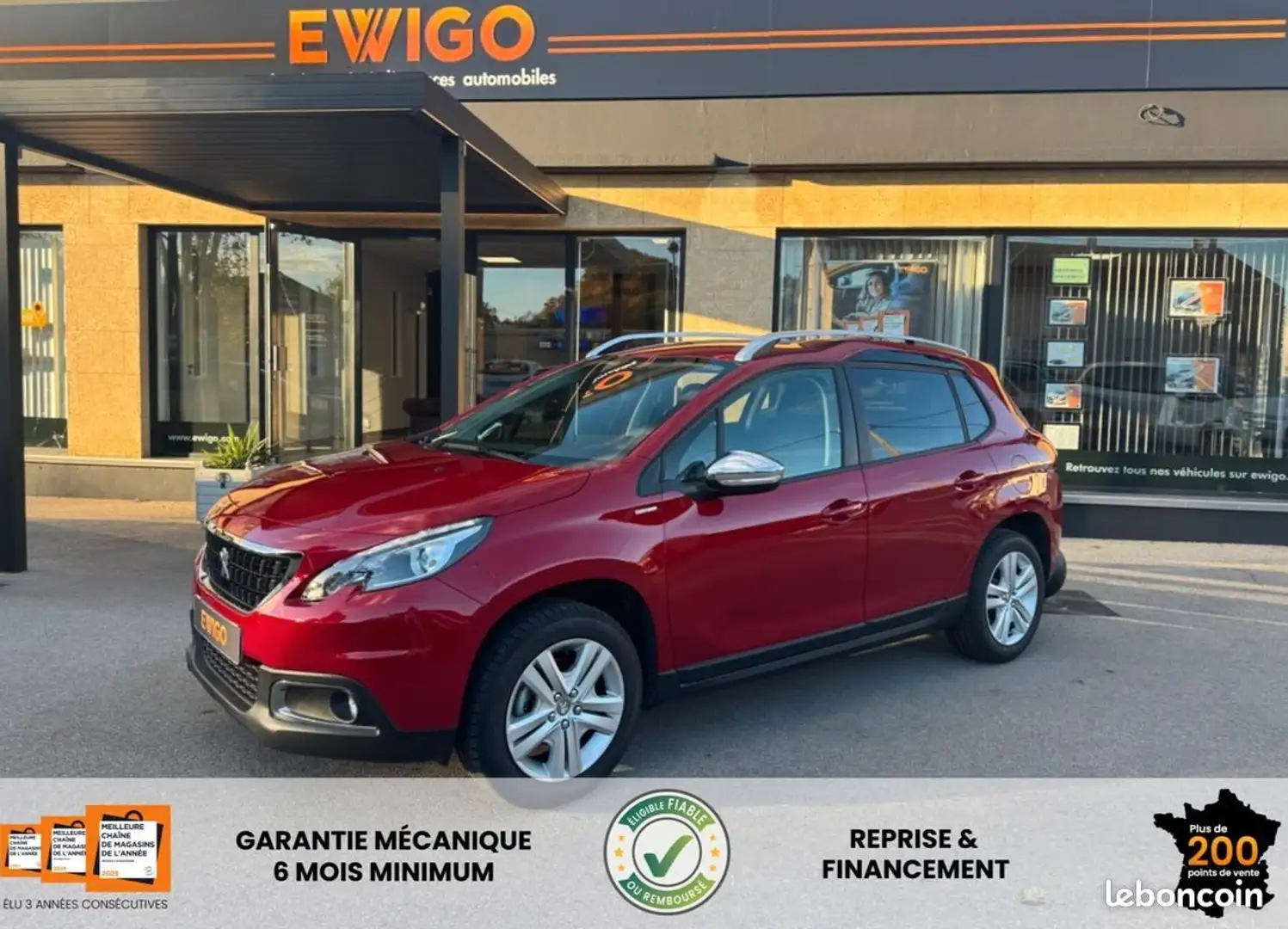Peugeot 2008 generation-i 1.2 puretech 82ch style Rouge - 1
