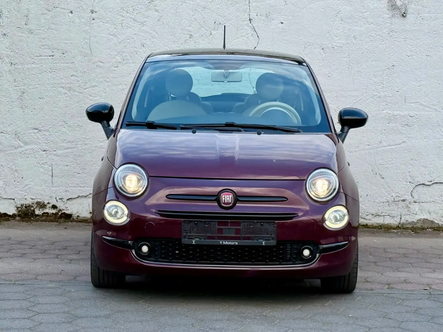 Fiat 500 /Automatik/Panorama/Navi/Kilmaautomatik/ Violett - 2