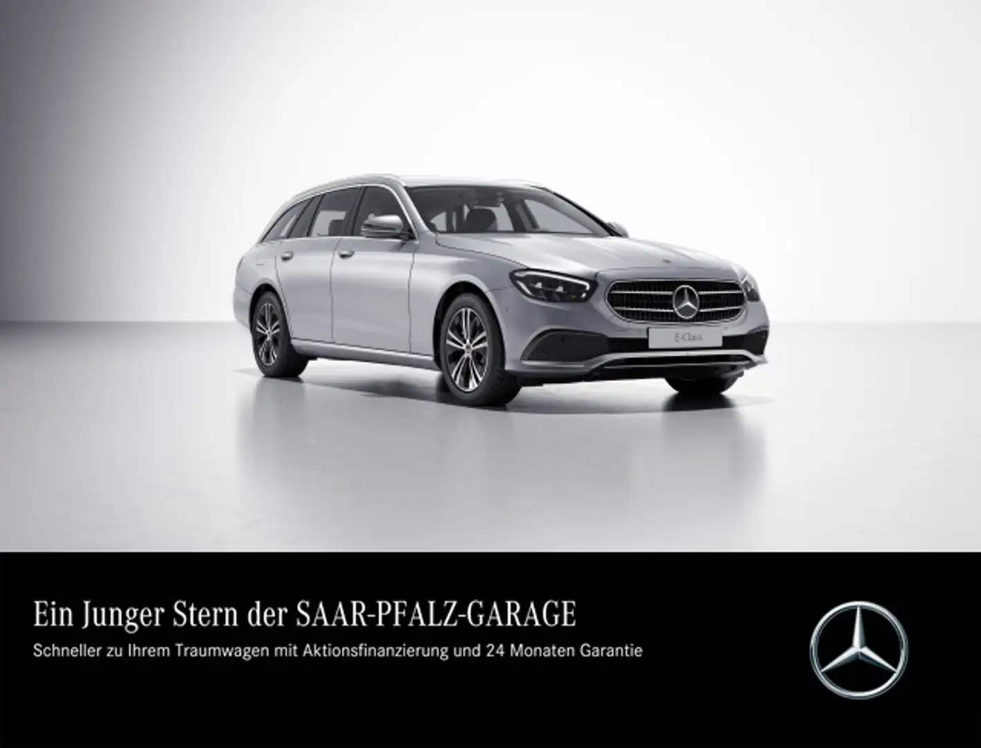 Mercedes-Benz E 220 E 220 d T AVANTGARDE*R-KAM*DISTR*LED*CARPLAY*AMB Silber - 2