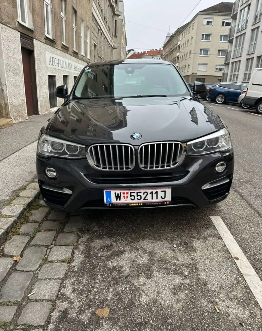 BMW X4 20d Aut. TÜV NEU Schwarz - 1