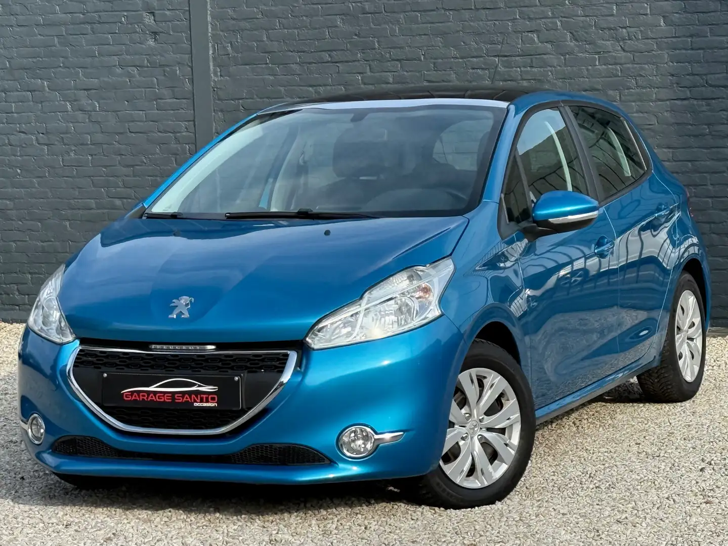 Peugeot 208 208 1.2i Active /Airco/ToitPano/1erProp/Garantie/ Bleu - 1