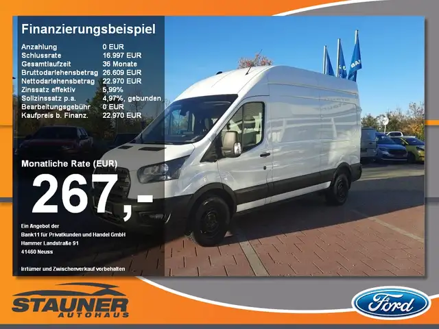 Ford Transit Kasten 350 L3 H3 Trend ACC/360°KAMERA Sitzh