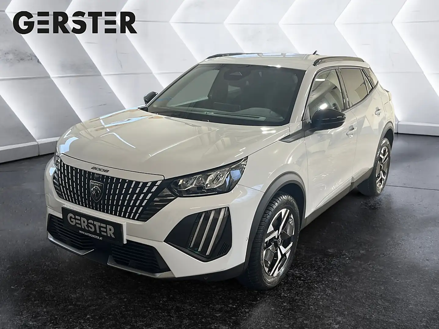 Peugeot 2008 Hybrid 145 e-DCS6 Allure Weiß - 1