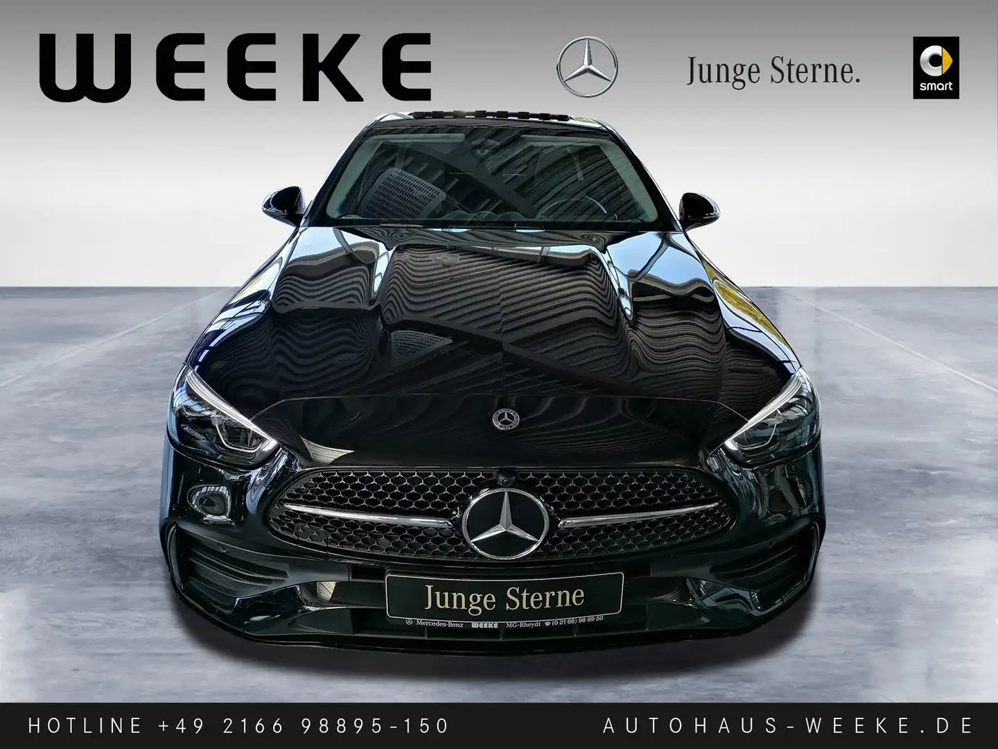 Mercedes-Benz C 200 d AMG ADVANCED PLUS+SCHIEBEDACH+NIGHT+MEMO Noir - 2