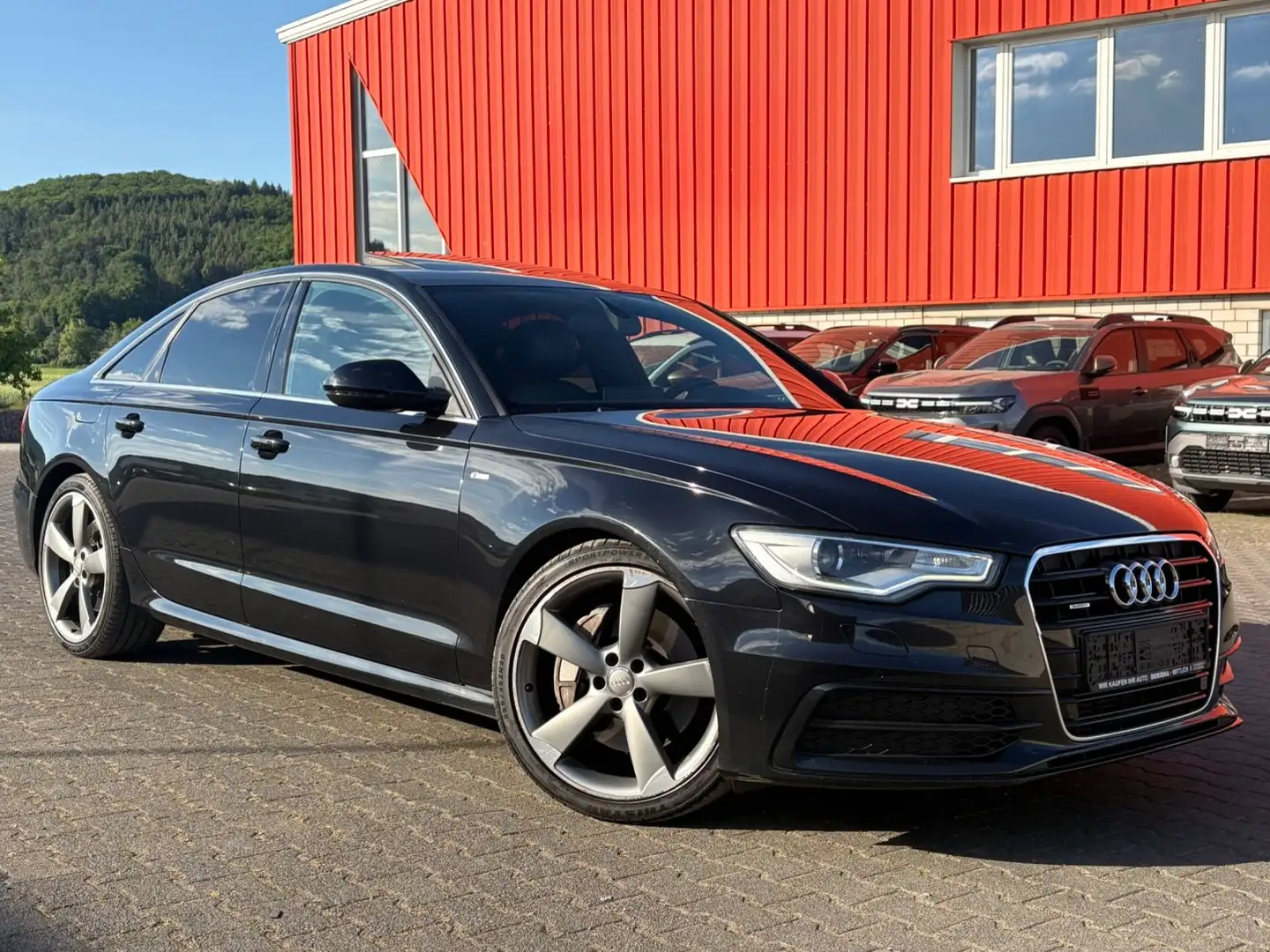Audi A6 quattro 3.0 S-line Leder 20Zoll 1Hand Xenon Schwarz - 1