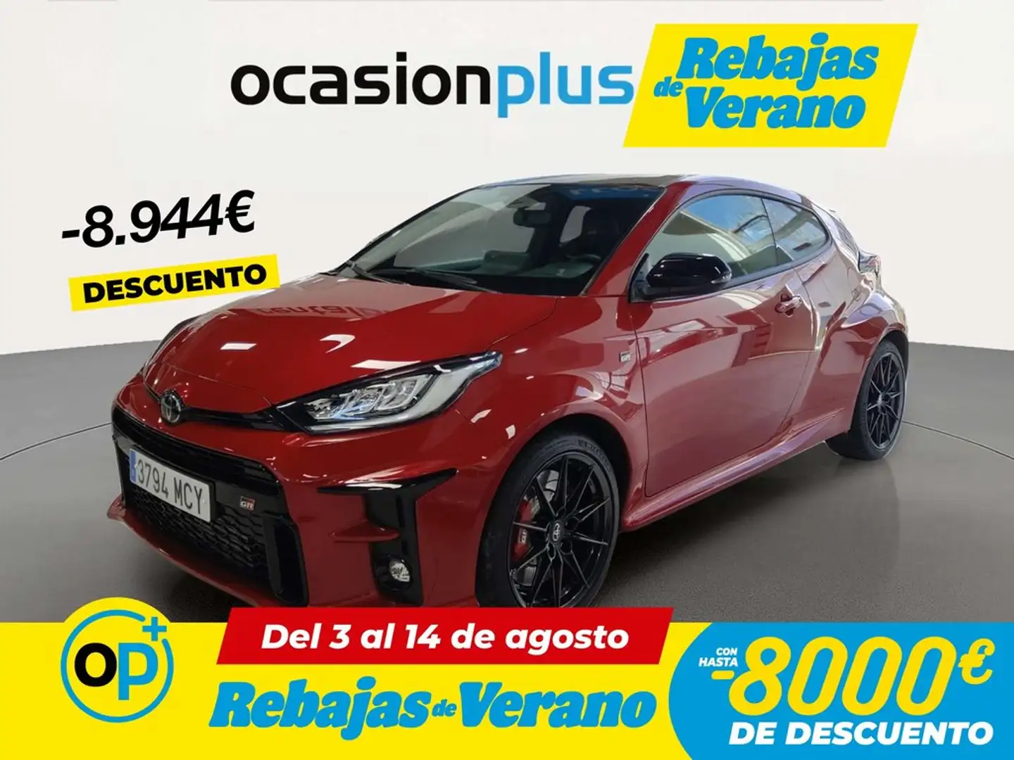 Toyota Yaris GR RZ Circuit Pack Rojo - 1