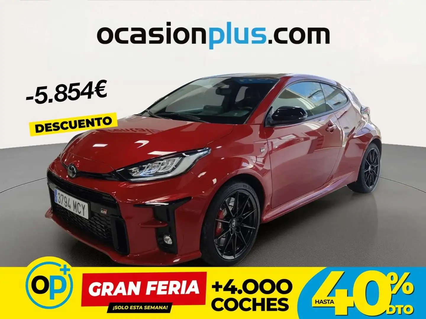 Toyota Yaris GR RZ Circuit Pack Rojo - 1