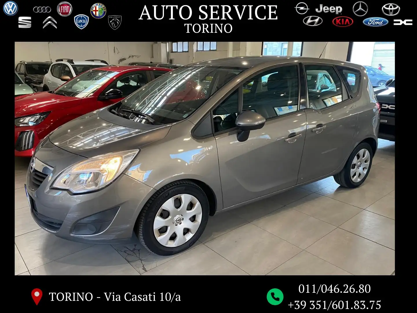 Opel Meriva 1.3 cdti ecoflex Elective 95cv Gris - 1