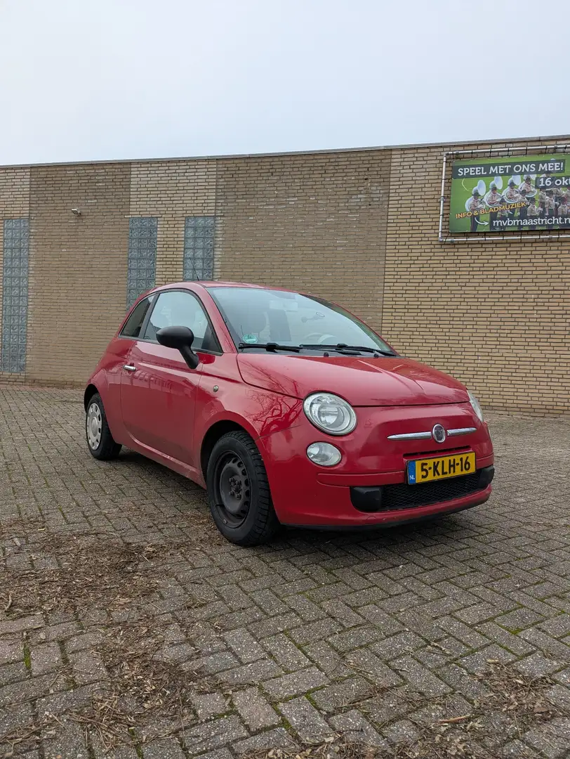 Fiat 500 1.2 Naked Rood - 1