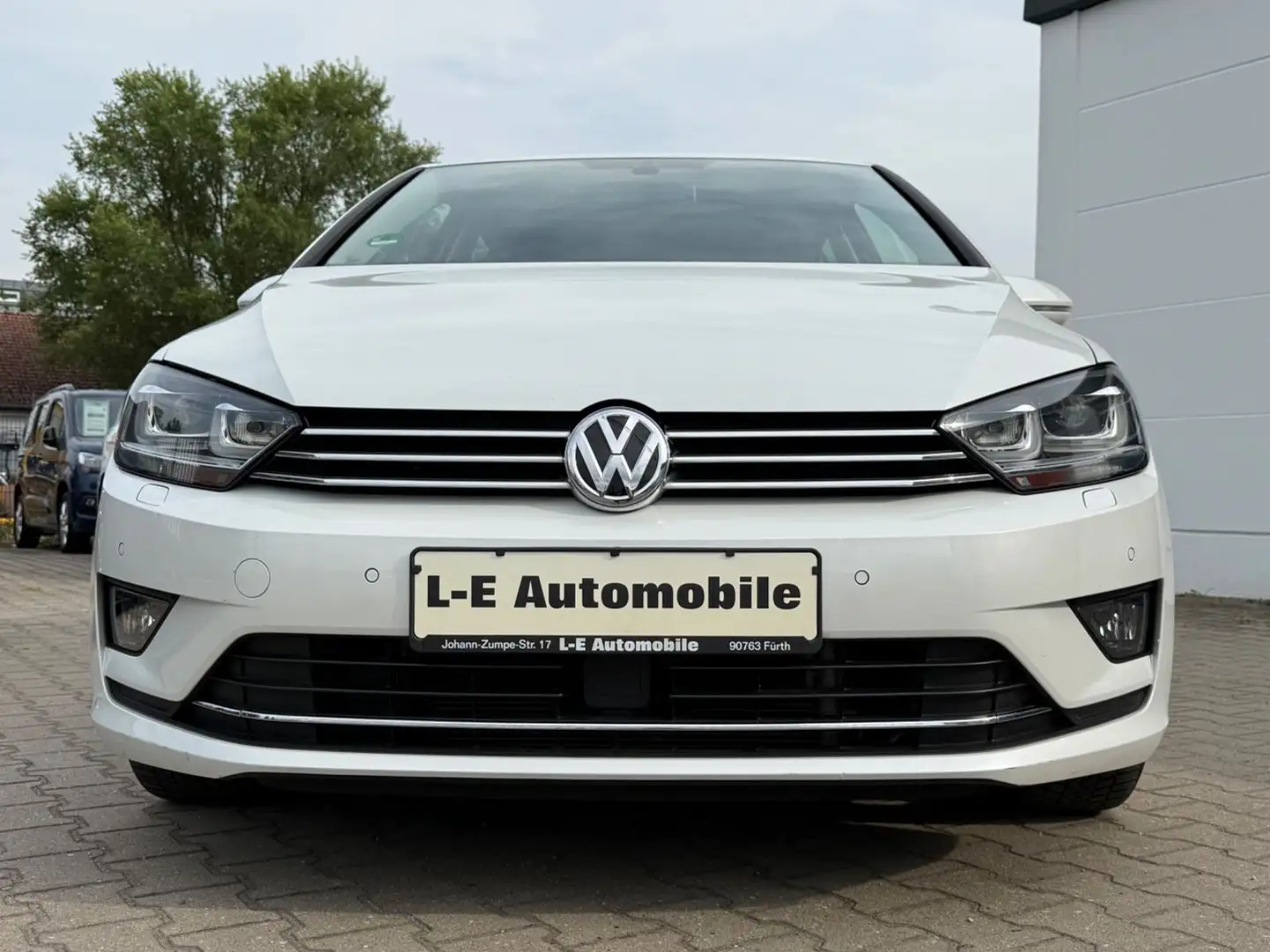 Volkswagen Golf Sportsvan Highline 2.0TDI*XENON/NAVI/PANO.. Blanco - 2