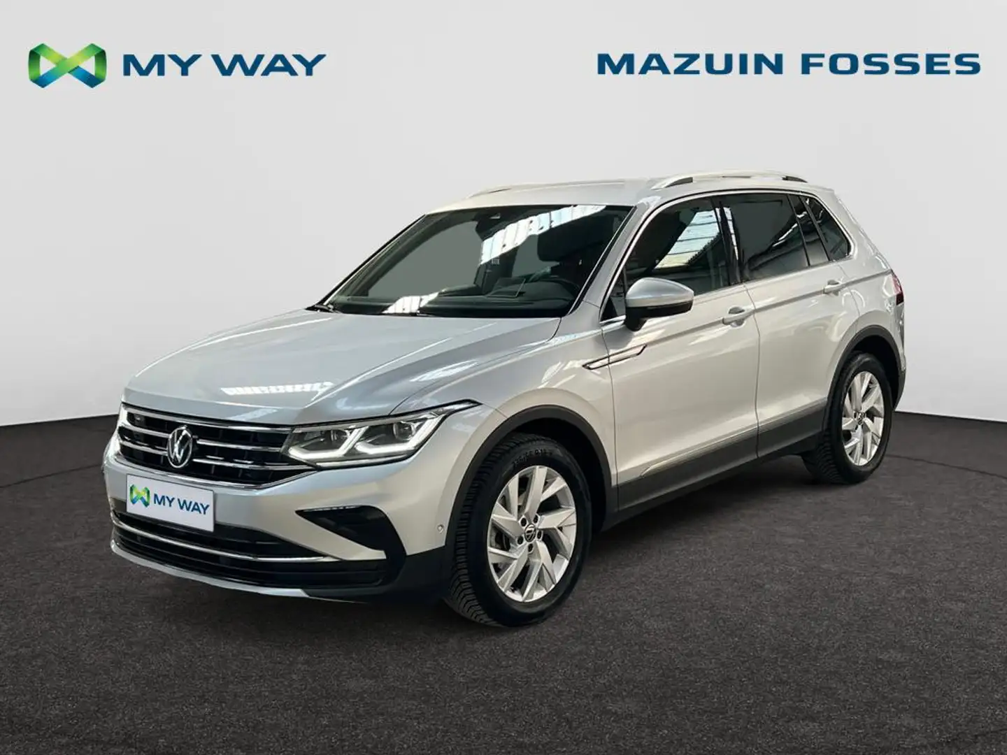 Volkswagen Tiguan Elegance 1.5 TSI ACT OPF 110 kW (150 ch) 7 vitesses DSG Grey - 1