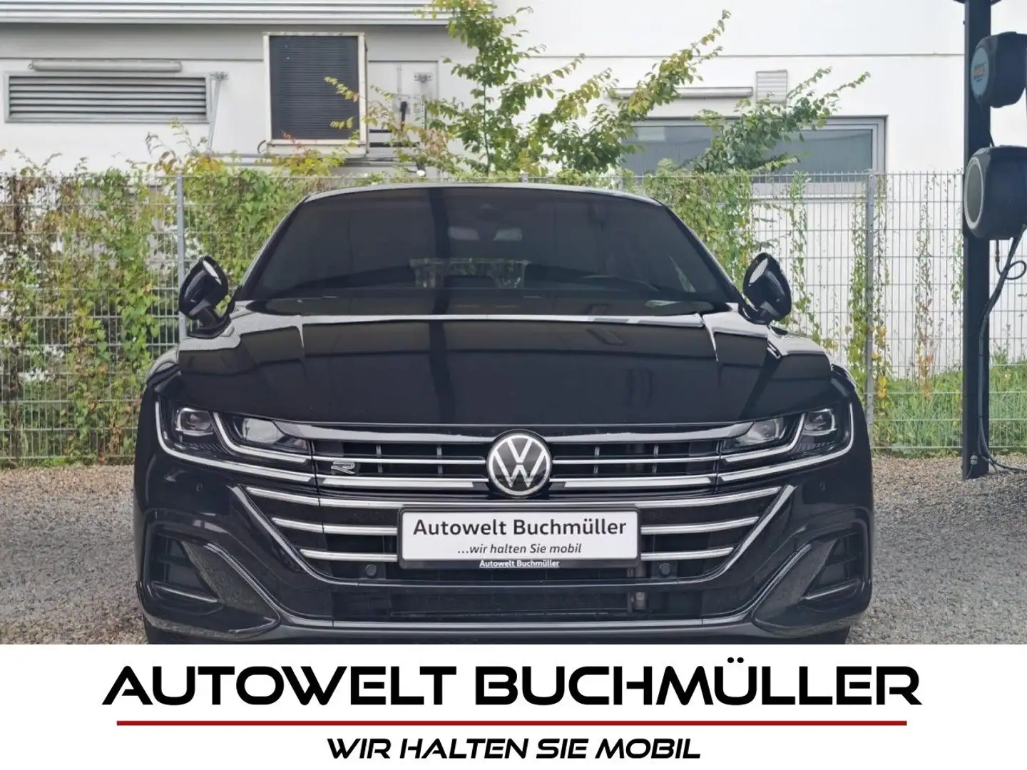 Volkswagen Arteon SB 2.0 TDI DSG,R-LINE,AHK,KAMERA,ACC,LANE Zwart - 1