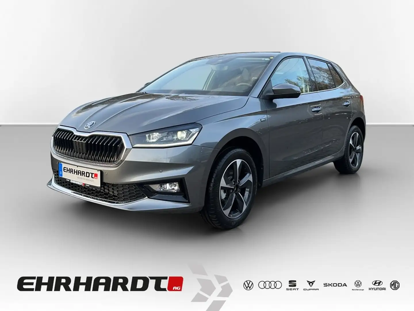 Skoda Fabia 1.0 TSI Drive LED*SMART-LINK*SHZ*TEMPO*PDC*KAME... Grau - 1