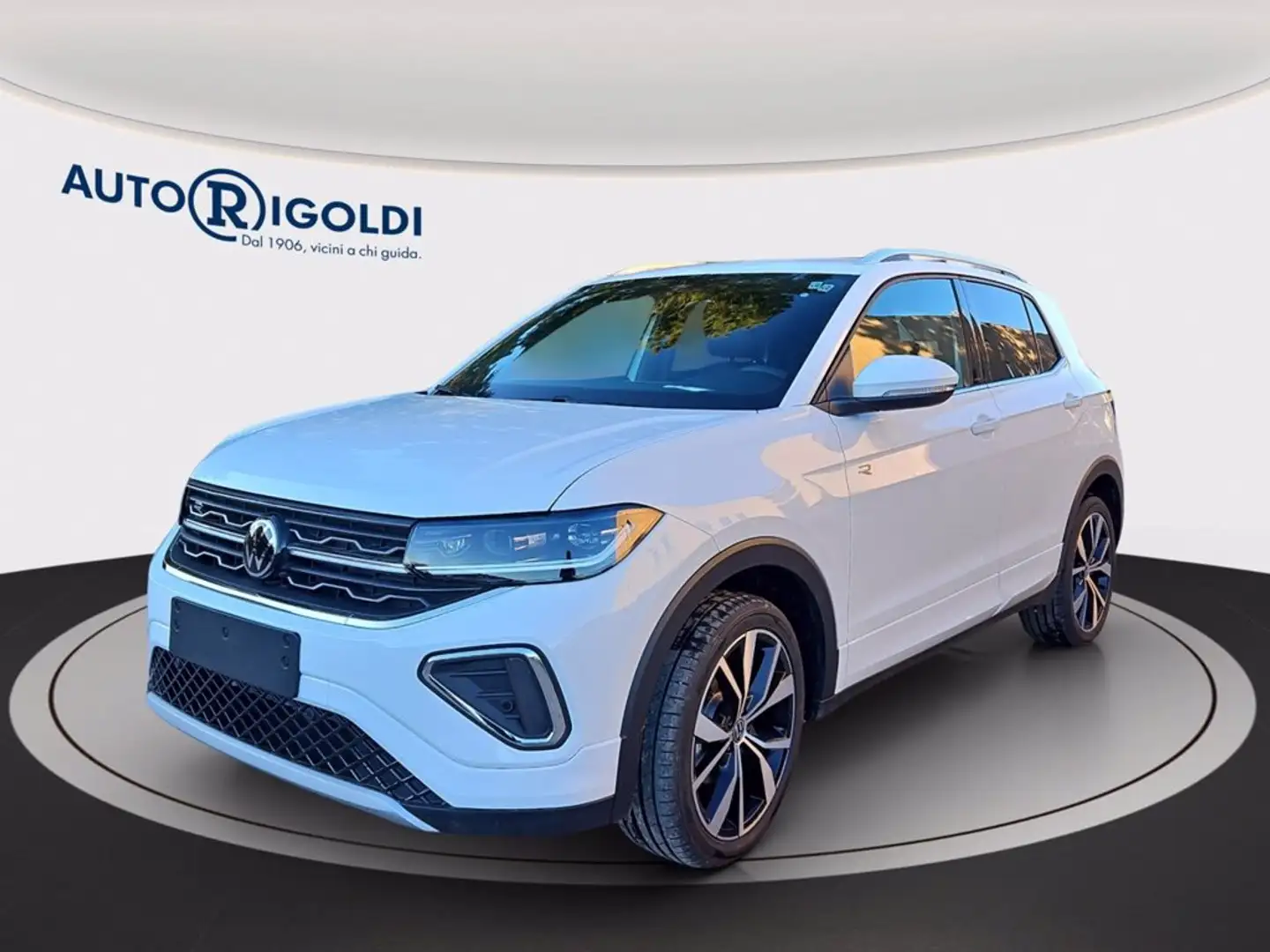 Volkswagen T-Cross 1.0 tsi r-line 115cv Bianco - 1
