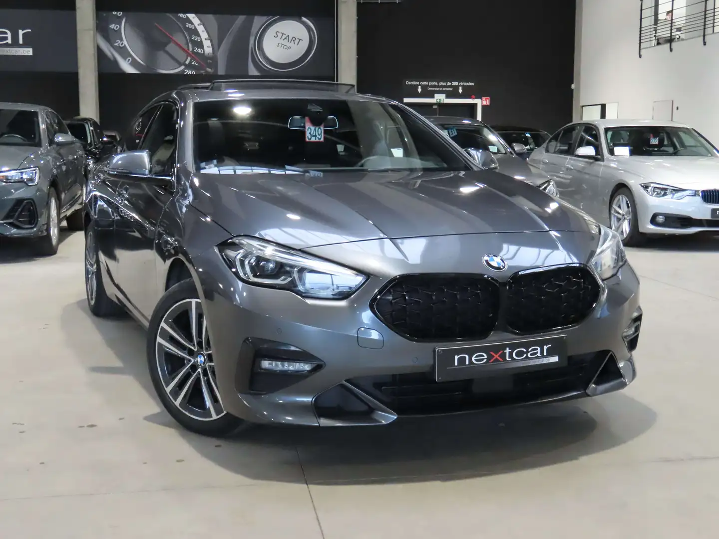 BMW 218 iA GranCoupé  *DIGITAL-NAVI PRO-LED-CUIR SPORT* Gris - 2