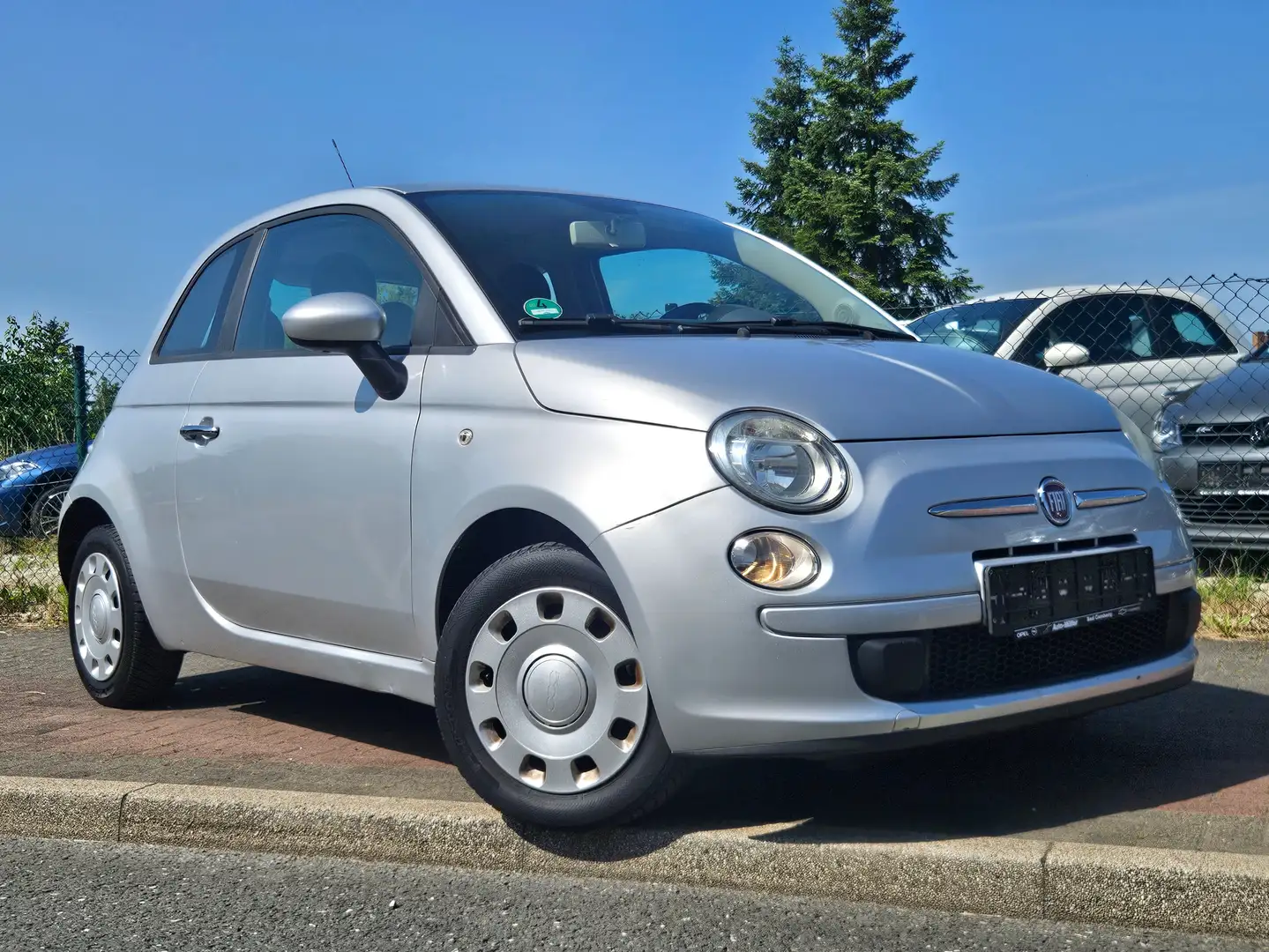 Fiat 500 Pop GuterZustand Tüv01/2026 Grau - 2