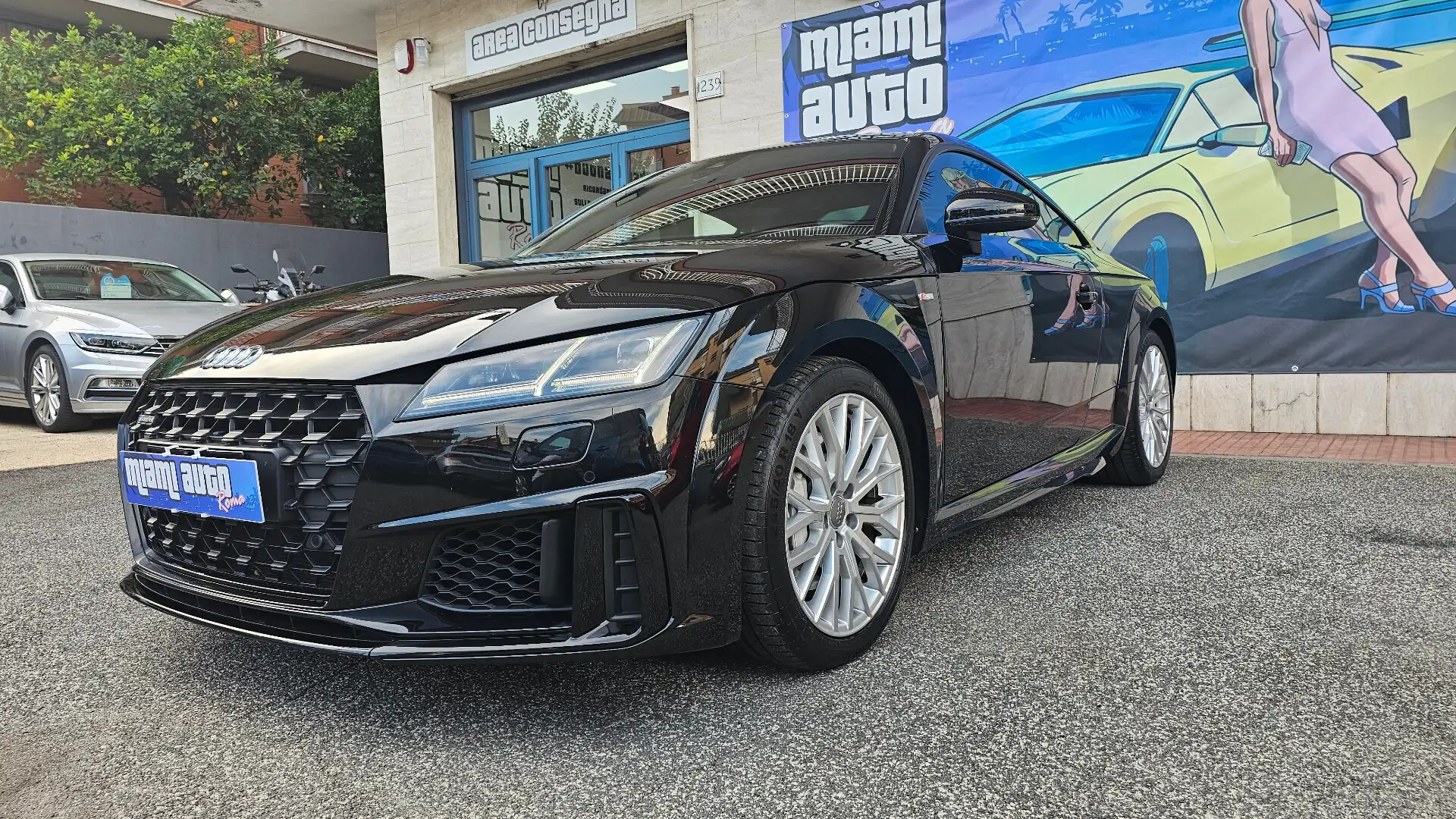 Audi TT Coupé 45 TFSI quattro S TRONIC S LINE UNIP MATR Nero - 2