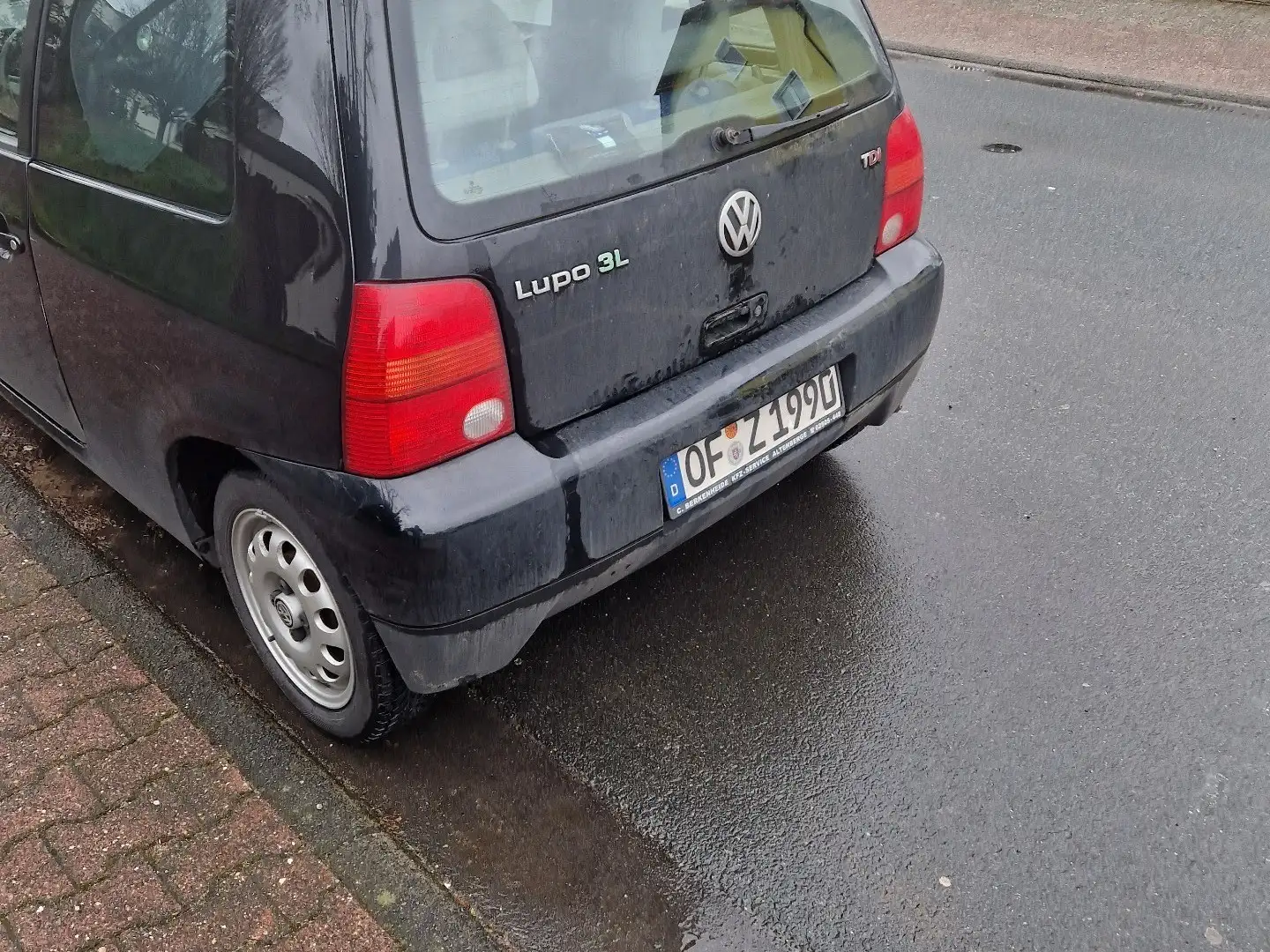 Volkswagen Lupo 1.2 TDI 3L Чорний - 2