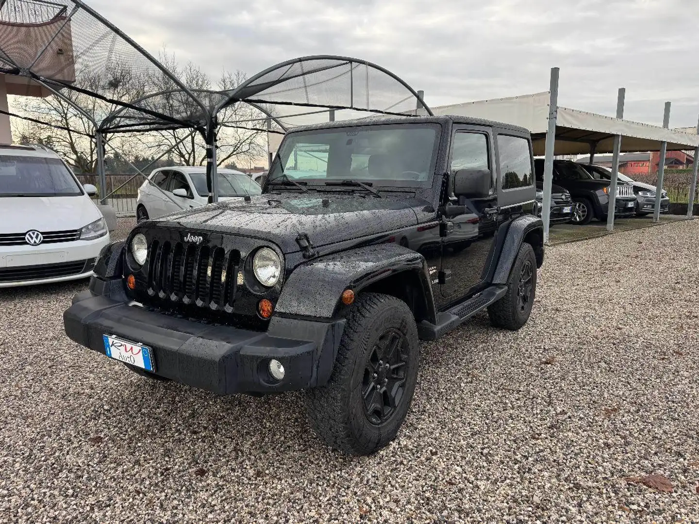 Jeep Wrangler Unlimited 2.8 CRD Sahara Noir - 1
