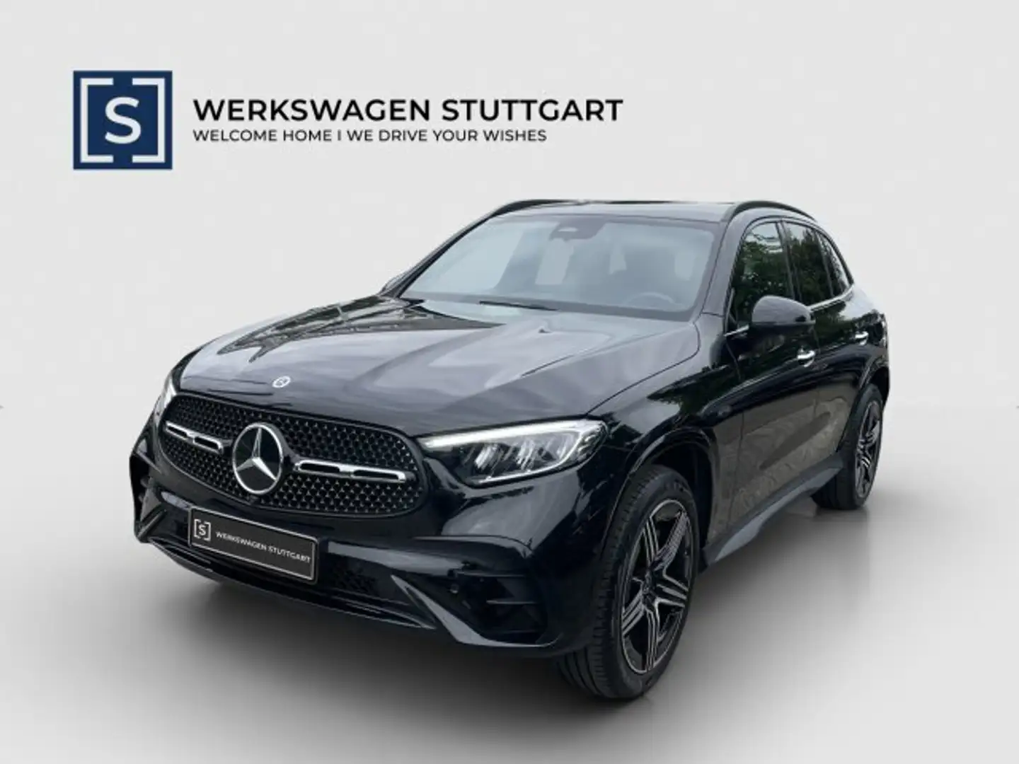 Mercedes-Benz GLC 300 GLC 300 e 4M AMG Night 20" AHK Burmester HuD Schwarz - 1