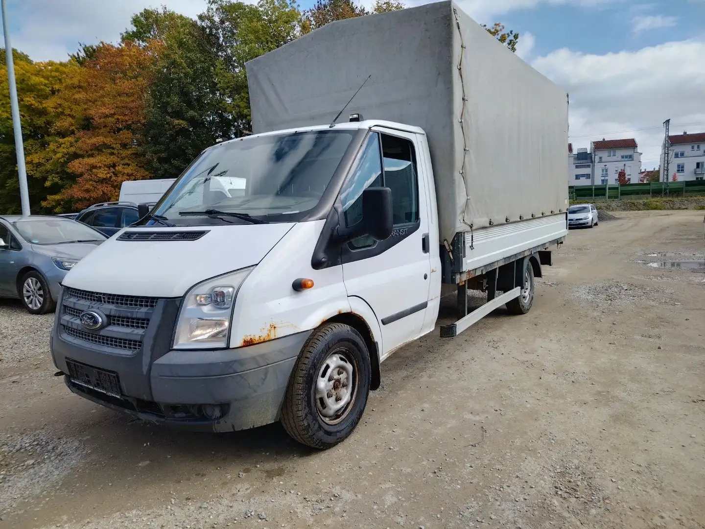 Ford Transit Pritsche FT 350 EL Einzelkabine+EURO 5 Weiß - 2