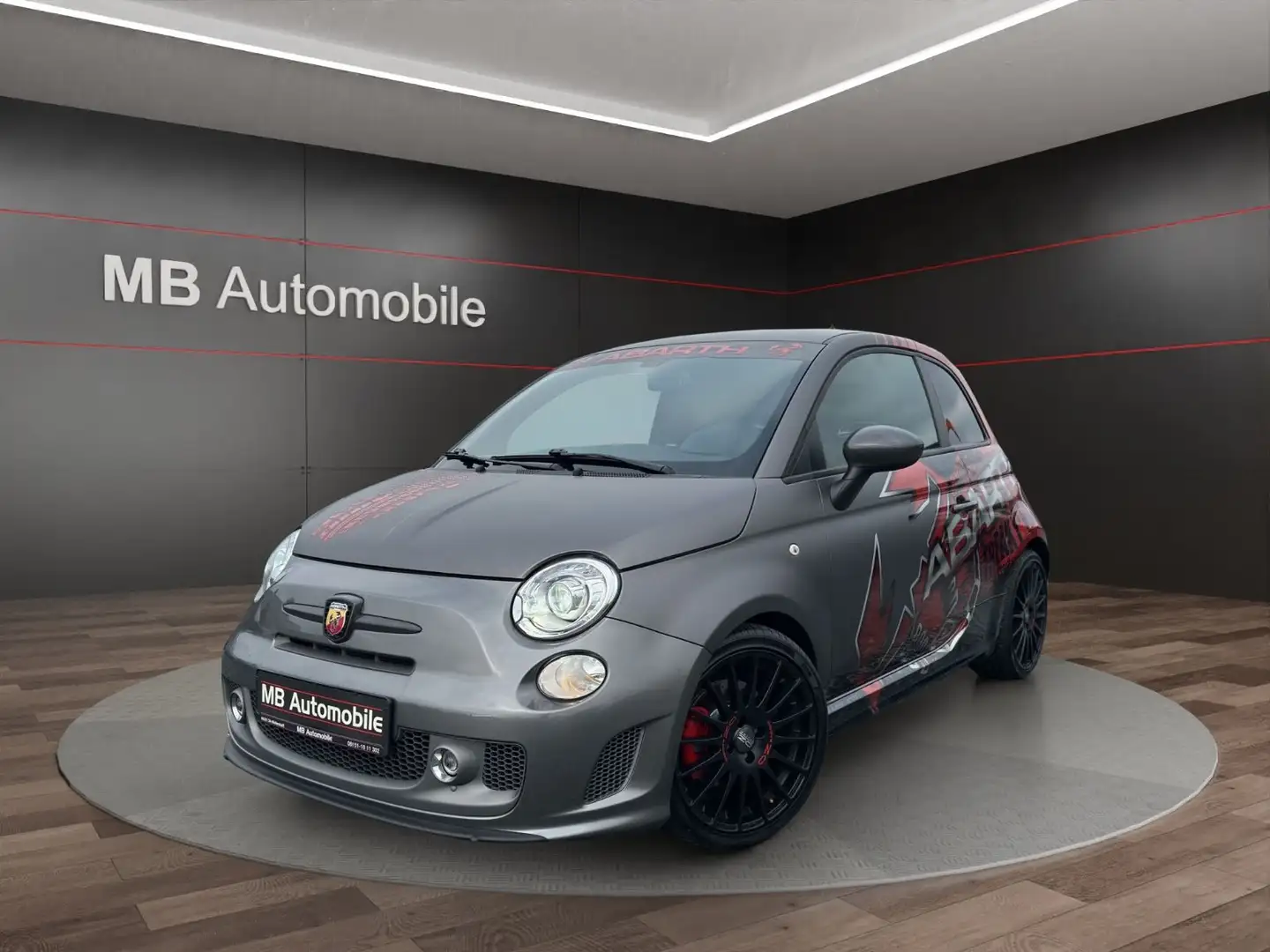 Abarth 500 595 Turismo Akrapovic/Leder/Klimaa/Xenon Grau - 1
