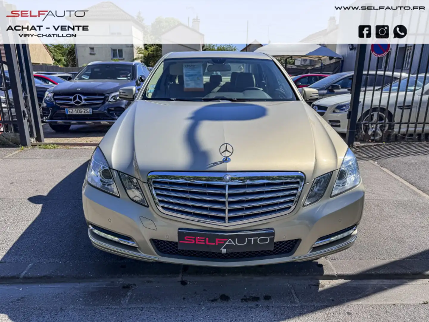 Mercedes-Benz E 220 220 CDI BE ELEGANCE EXEC  7GTRO+ Beige - 2