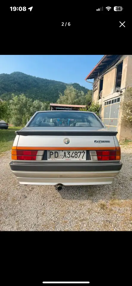 Alfa Romeo 75 2.0i ts, foto 2