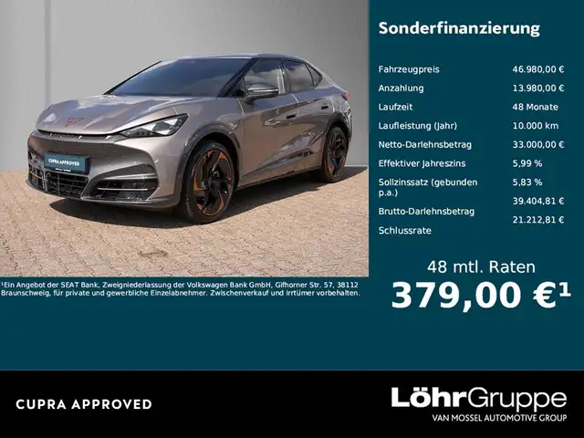 CUPRA Tavascan Adrenalin VZ 4Drive /MatrixLED/HuD/Navi