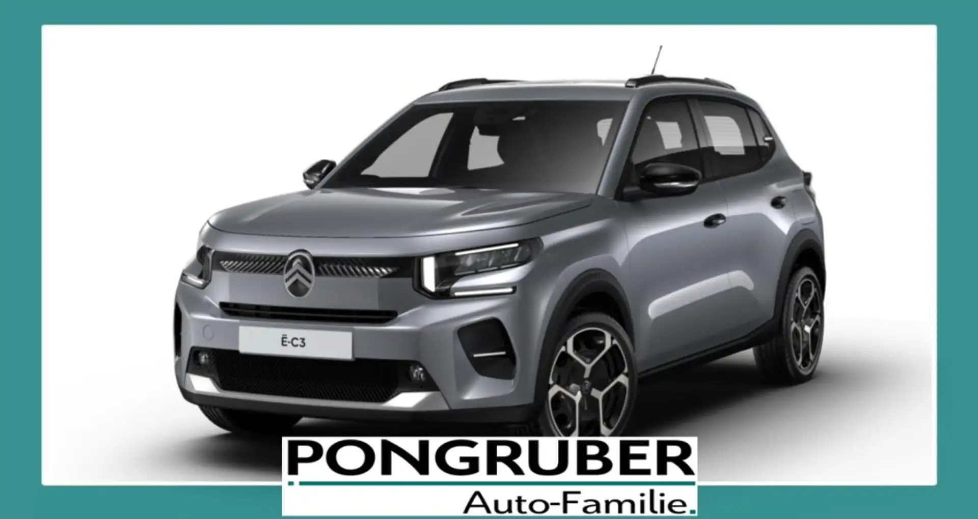 Citroen C3 Elektro 113PS Standard Range PLUS Grau - 1
